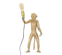 Mauro Ferretti Lampada da Tavolo Monkey Oro Ø 26X34X55