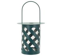 Mauro Ferretti Lanterna, in Metallo Vetro, Teal, 43x23x23 cm