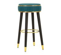 Mauro Ferretti Sgabello Bar London Verde cm Ø 38X74