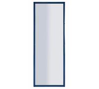 Mauro Ferretti Specchio da Muro Berlino Blu 55X2X150 in MDF e Vetro