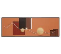 Mauro Ferretti Stampa C/LED su Tela Abstract Multicolor 150x3,5 cm