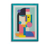 Mauro Ferretti Stampa su Tela Picassy B Multicolor 50X3,3X70
