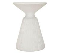 Mauro Ferretti Tavolinetto Cone Ø 40x53 cm, MGO, Cream