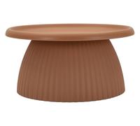 Mauro Ferretti Tavolinetto Geax Rosso, Coffee Table, Plastica, Rosso, Ø 70X35 cm
