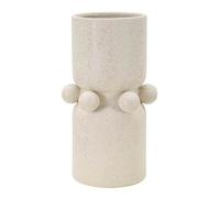 Mauro Ferretti Vaso Ceramica Bubbles cm Ø 16X28 Cream