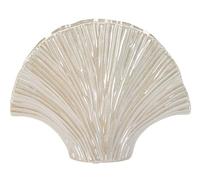 Mauro Ferretti Vaso Perly 35,5x11,5 cm Ceramica Colore Pearl