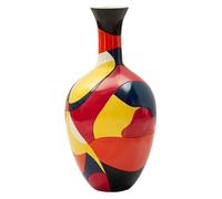 Mauro Ferretti Vaso Rubic cm Ø 29X59 POLYRESIN Multicolor