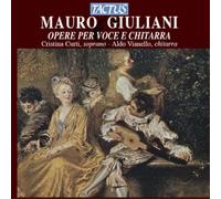Opere Per Voce E Chitarra - Mauro Giuliani (Audio Cd)