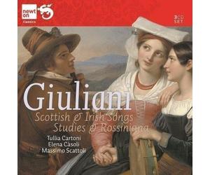 Mauro Giuliani - Scottich & Irish Songs - 3 Cd
