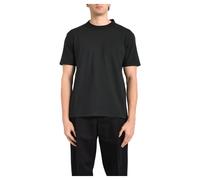 Mauro Grifoni - Girocollo Doppiato T-Shirt - - Tops - Uomo - Nero - XL