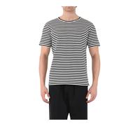 Mauro Grifoni - T-shirt a righe con scollo rotondo e manica corta - - Tops - Uomo - Bianco - S