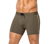 Mauro Kane Costume Piscina Uomo Boxer Bagno Mare con Regolabile Coulisse Pantaloncini Calzoncini Swimming Spiaggia Surf