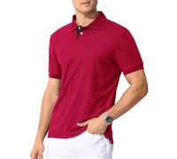 Mauro Kane Polo Uomo Manica Corta Sportiva Golf Tennis T-Shirt Casual Traspirante Asciugatura Rapida Regular Fit Vacanza
