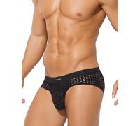 Mauro Kane Slip Mutande Rete Uomo Sexy Trasparenti Slips Mesh Seducente Intimo Elasticizzato Brief