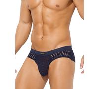 Mauro Kane Slip Mutande Rete Uomo Sexy Trasparenti Slips Mesh Seducente Intimo Elasticizzato Brief