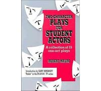 Mauro Two-Character Plays for Student Actors (Tascabile)