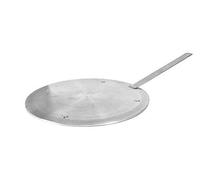 Maury's Adattatore Diffusore Inox Piano Cottura Induzione 20cm Manico Removibile