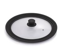 Maury's Coperchio Multimisura, Realizzato in Vetro e Silicone, si adatta Facilmente a ogni misura Porta Praticità nella tua Casa con Un Solo Coperchio! (28-30-32 cm)
