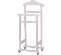 MAURY'S Doppio Indossatore Da Camera De Luxe Noce Chiaro In Legno Di Faggio 44 x 25 x h 98 cm