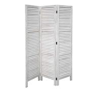 MAURY'S IL NUMERO UNO DEL RISPARMIO SEPARÈ IN LEGNO CON 3 PANNELLI DA 42 X 170 CM BIANCO