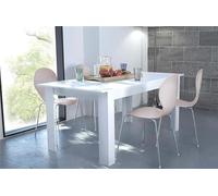 MAURY'S IL NUMERO UNO DEL RISPARMIO TAVOLO GEMMA ALLUNGABILE 160/200 X 90 X H75 CM (Bianco)