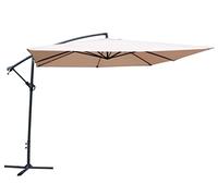 MAURY'S OMBRELLONE LAMPARA QUADRATO 3 X 3 METRI (Ecrù)