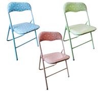 Maury's Sedia Shape Richiudibile Struttura in Plastica e Alluminio Seduta Morbida Colorazione Assortita ideale per Camerette Camere e Uffici