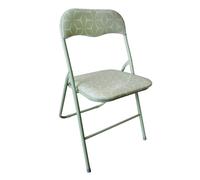 Maury's Sedia Shape Richiudibile Struttura in Plastica e Alluminio Seduta Morbida Colorazione Varia ideale per Camerette Camere e Uffici (Verde)