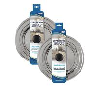 Maury's Set 2 Coperchi in Acciaio Inox Multimisura Da 20 cm A 32 cm