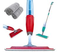 MAURY'S SPRAY MOP VAPORIZZATORE 600ML CON 3 RICAMBI DI PANNO IN MICROFIBRA