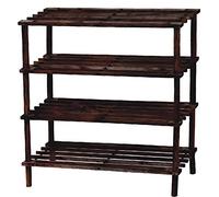 Maury's Woody Scaffale 4 Piani 64x26x67cm Noce Scuro