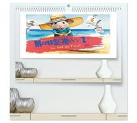 Mausgewitzt - Wo lebt die Maus? (hochwertiger Premium Wandkalender 2026 DIN A2 quer), Kunstdruck in Hochglanz: Ein Kinderkalender zum Entdecken, Lesen, Lernen!