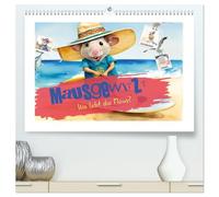 Mausgewitzt - Wo lebt die Maus? (hochwertiger Premium Wandkalender 2026 DIN A2 quer), Kunstdruck in Hochglanz: Ein Kinderkalender zum Entdecken, Lesen, Lernen!