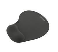 Mauspad Ergonomico Gel Cuscino Poggiapolsi Grigio Per Home Office
