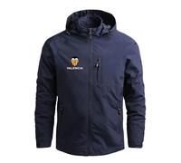 MAUXpIAO Giacca da uomo Vǎ-lēňciā Felpa con cappuccio impermeabile Cappotto antivento da esterno Abbigliamento sportivo corsa/B/XXS