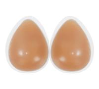 MAUXpIAO Un paio di forme autoadesive del seno in silicone a goccia Seni in silicone a forma di lacrima Seni finti Seno a forma di seno Protesi per mastectomia carnagione/A/M