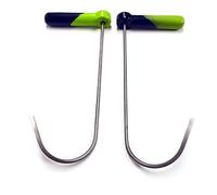 Mavable - Set di 2 aste in acciaio con manico a 360 gradi