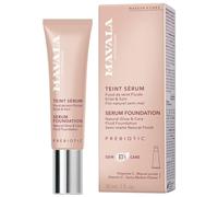 Mavala - Colorazione siero, fondotinta fluida e cura - Copertura modulare, finitura semi-opaca naturale - Cura per il viso, 83% di cura - Tinta Very Light, 30 ml