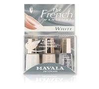 Mavala - Kit Di Smalti Per French Manicure, Bianco Naturale, 3 Flaconi Da 5 Ml + Guide