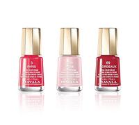 MAVALA Mavala Trio Timeless Beauty Smalto per unghie Lunga Durata Asciugatura rapida Facile applicazione Formula vegana Mini Color's 3 x 5 ml