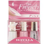 MAVALA ROSE FRENCH MANICURE KIT 3x 5 ml. + Guides