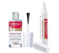 Mavala Stop & Mavala Stop-Pen - Set di 2 Soluzioni Anti-Onicofagia - Formato Classico e Penna Pratica - Aiuta a Smettere di Mangiare le Unghie per Adulti e Bambini