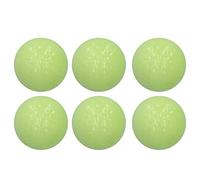 Mavaol 6pcs/set Luminous Golf Ball Double Layer Night Fluorescent Golfballs for Golf Practice