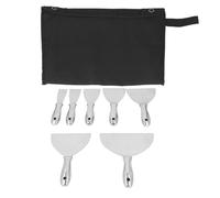 Mavaol 7pcs Kit di vernice in acciaio inossibile per riparazione del muro a secco che rimozione a carta parati applicando un kit di attrezzi a secco in cerotto in gesso stuzzico