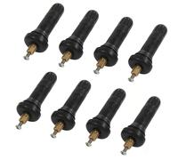 Mavaol 8 pezzi di ricambio degli steli delle valvole del sensore di pressione dei pneumatici per steli delle valvole dei pneumatici tubeless in gomma Regal