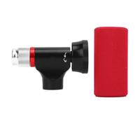 Mavaol Gonfiatore per Pneumatici per Bici a CO2 Lega di Alluminio Compatibile con Valvola USA e Francese Pompa per CO2 per Bici con Manometro per Bici da Strada e Mountain Bike