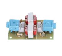 Mavaol Ground Loop Isolator Dispositivo di isolamento audio da 3,5 mm, elimina il ronzio e il rumore del motore, suono, design compatto, per sistemi audio per auto e domestici