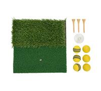 Mavaol MINI GOLF TRAINING PRACTICE PAD ERBA ARTIFICIALE EVA LAUNCH ZONE HITTING TURF TAPPETINO DA GOLF ADATTO PER GLI APPASSIONATI DI GOLF