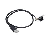 Mavaol Modulo fotocamera USB da 300000 pixel GC0308 Chip grandangolo 50° per riconoscimento facciale, scansione di codici QR, fotografia con droni, Plug and Play, temperatura