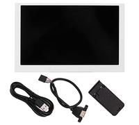 Mavaol Monitor USB di tipo C portatile 5 pollici, schermo IPS rotante a 360 °, luminosità regolabile, temi personalizzabili, monitoraggio secondario Plug and Play Secondary (Bianco)